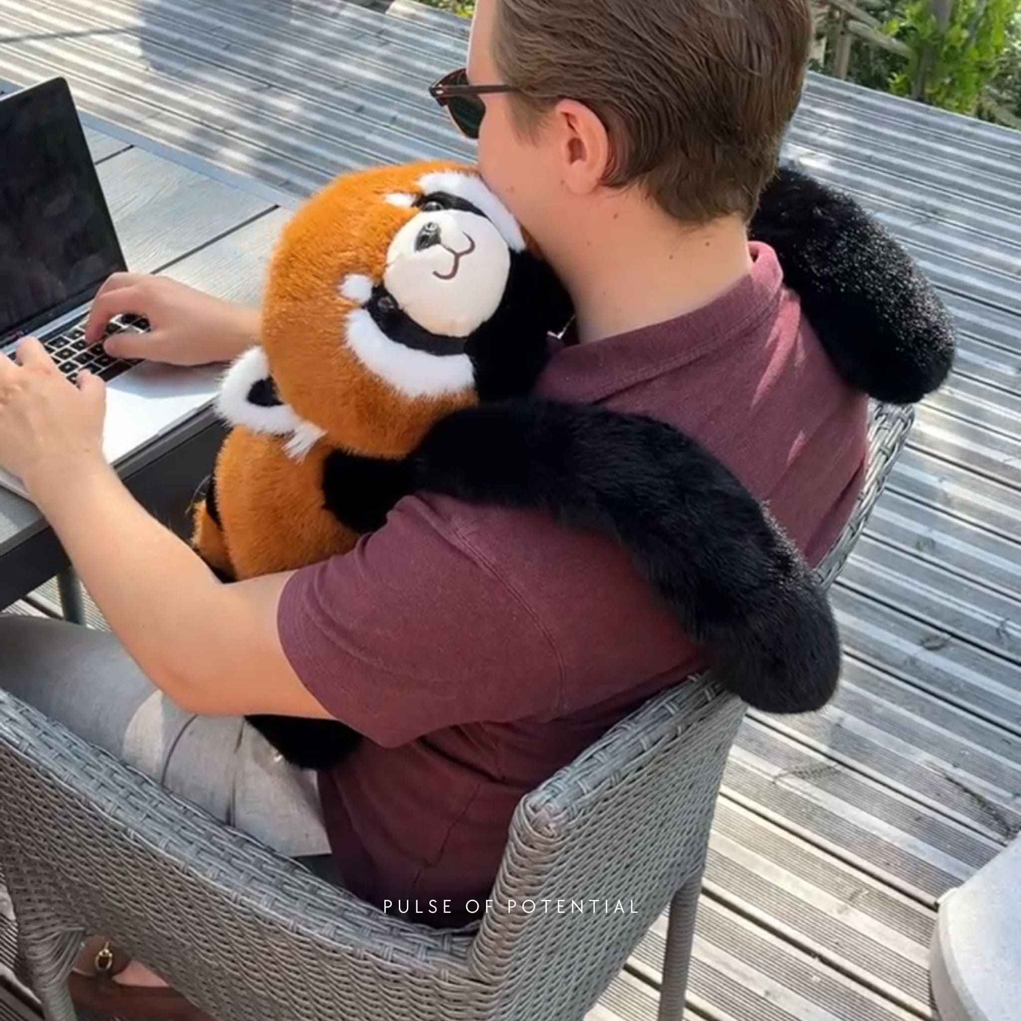 Remie the Red Panda Weighted Animal