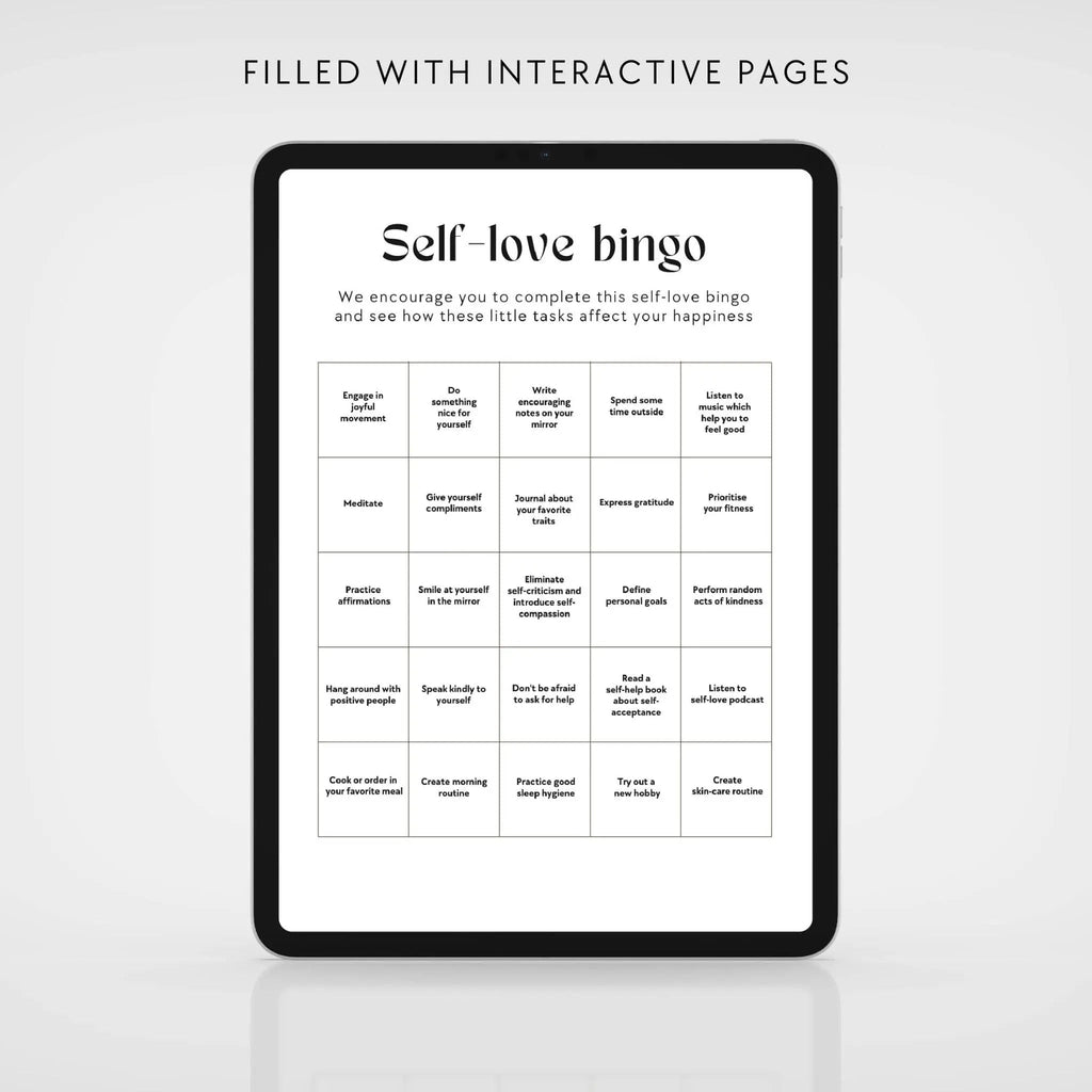 The Self-Love Digital Workbook