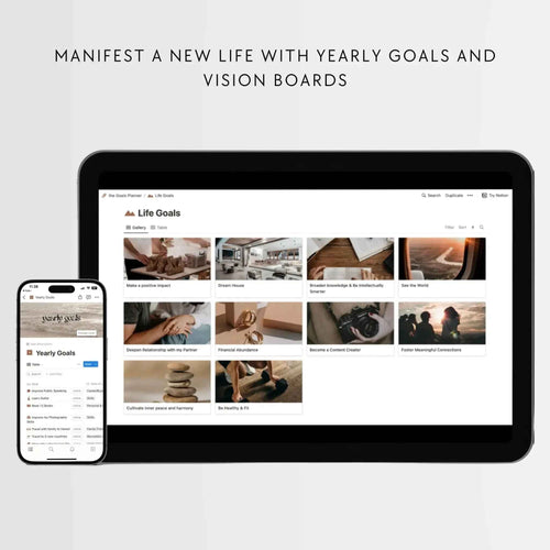 Free Gift: 2025 Goals Planner ($24)