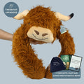 Hallie the Highland Cow Weighted Animal