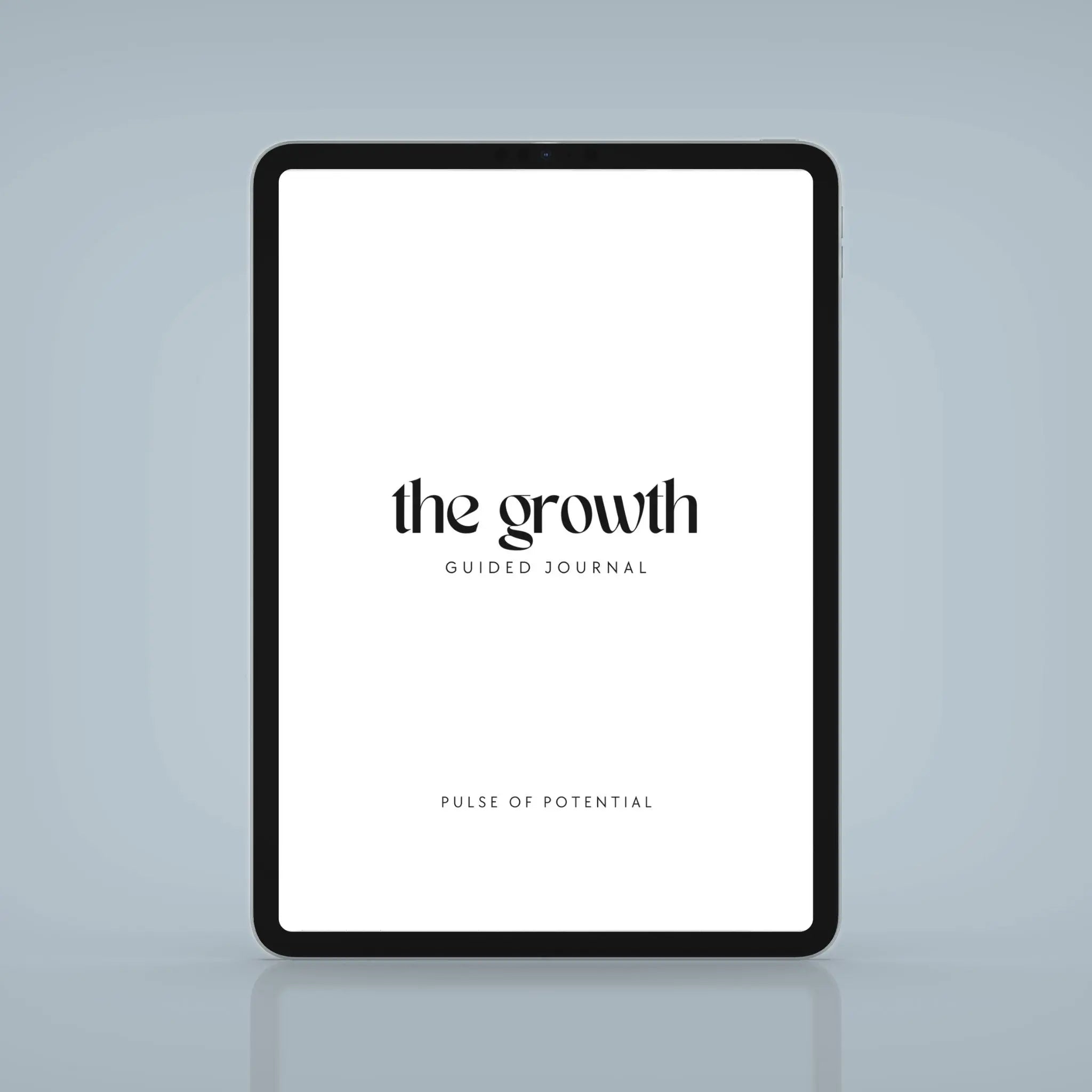 The Growth Digital Fillable Journal