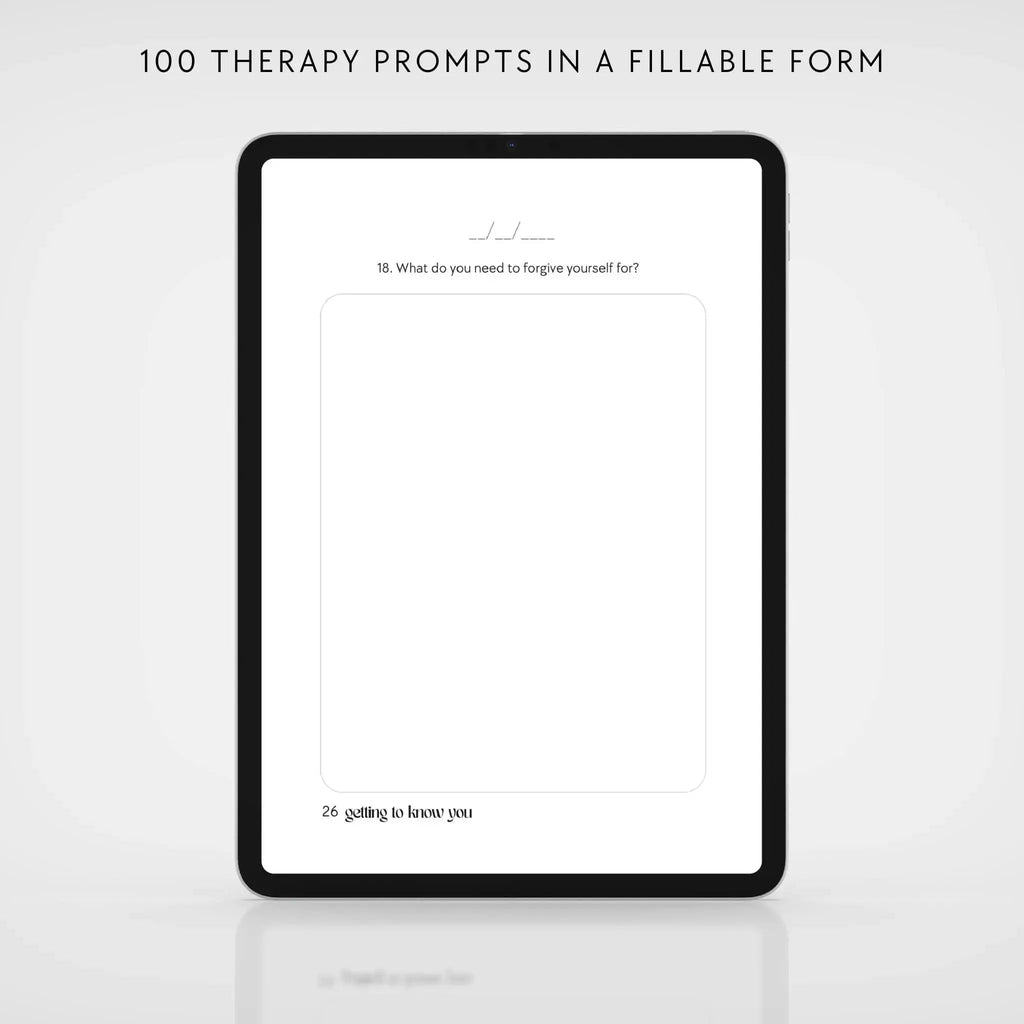 The Growth Digital Fillable Journal