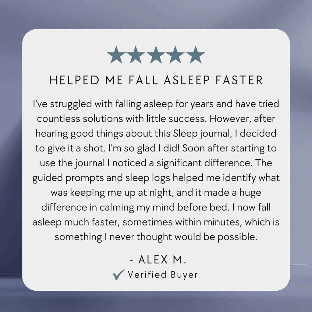 The Sleep Guided Journal