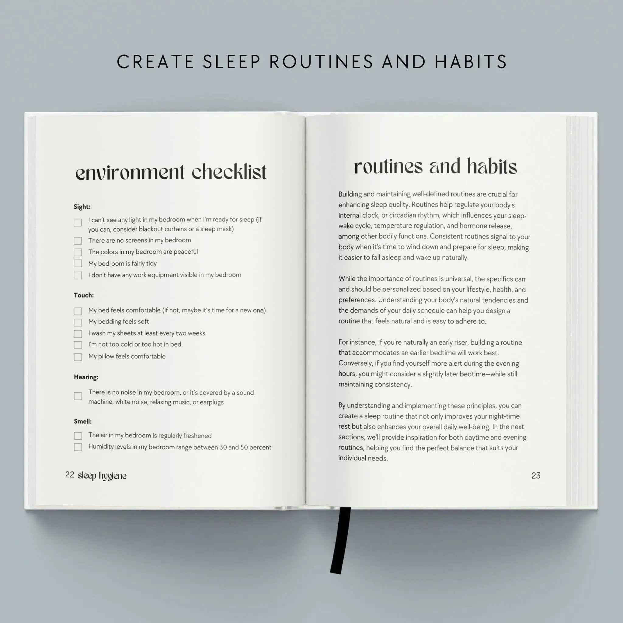 The Sleep Guided Journal