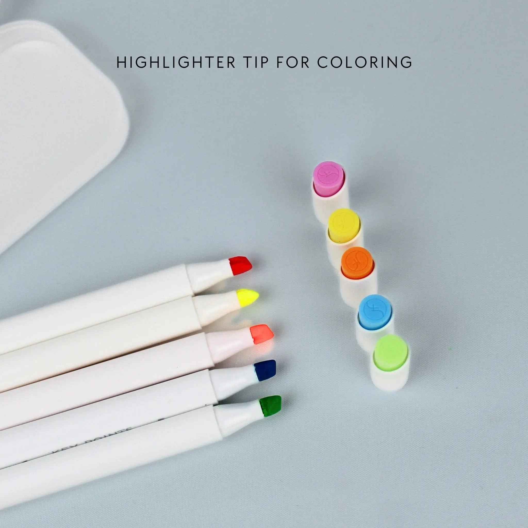 The Dual-Tip Highlighter Set