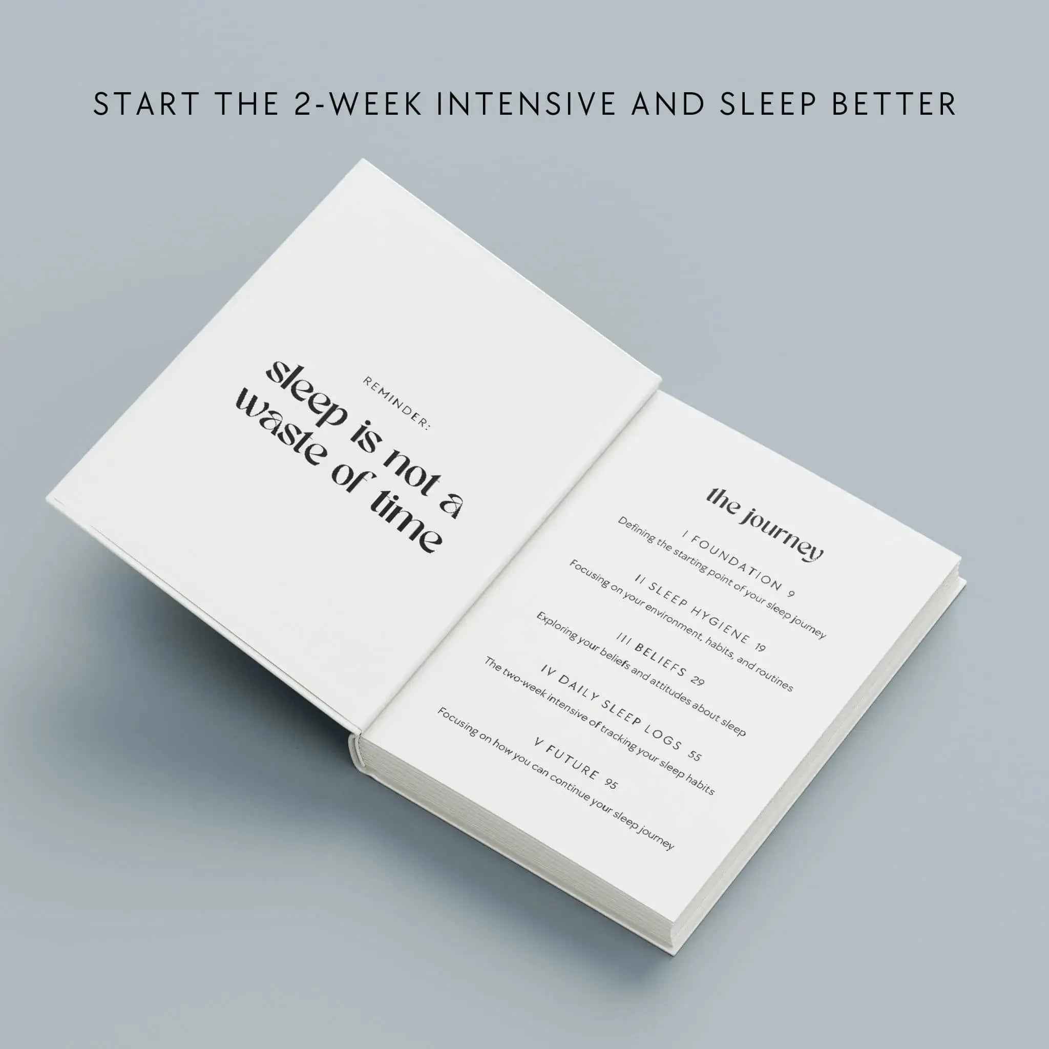 The Sleep Guided Journal
