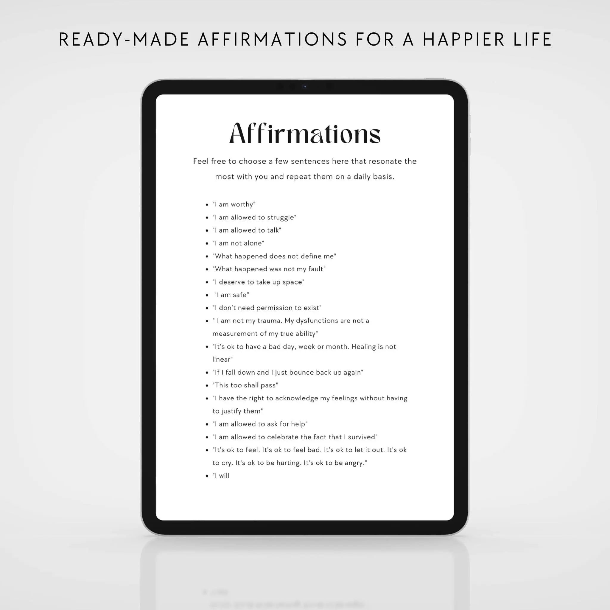 The Trauma Digital Workbook