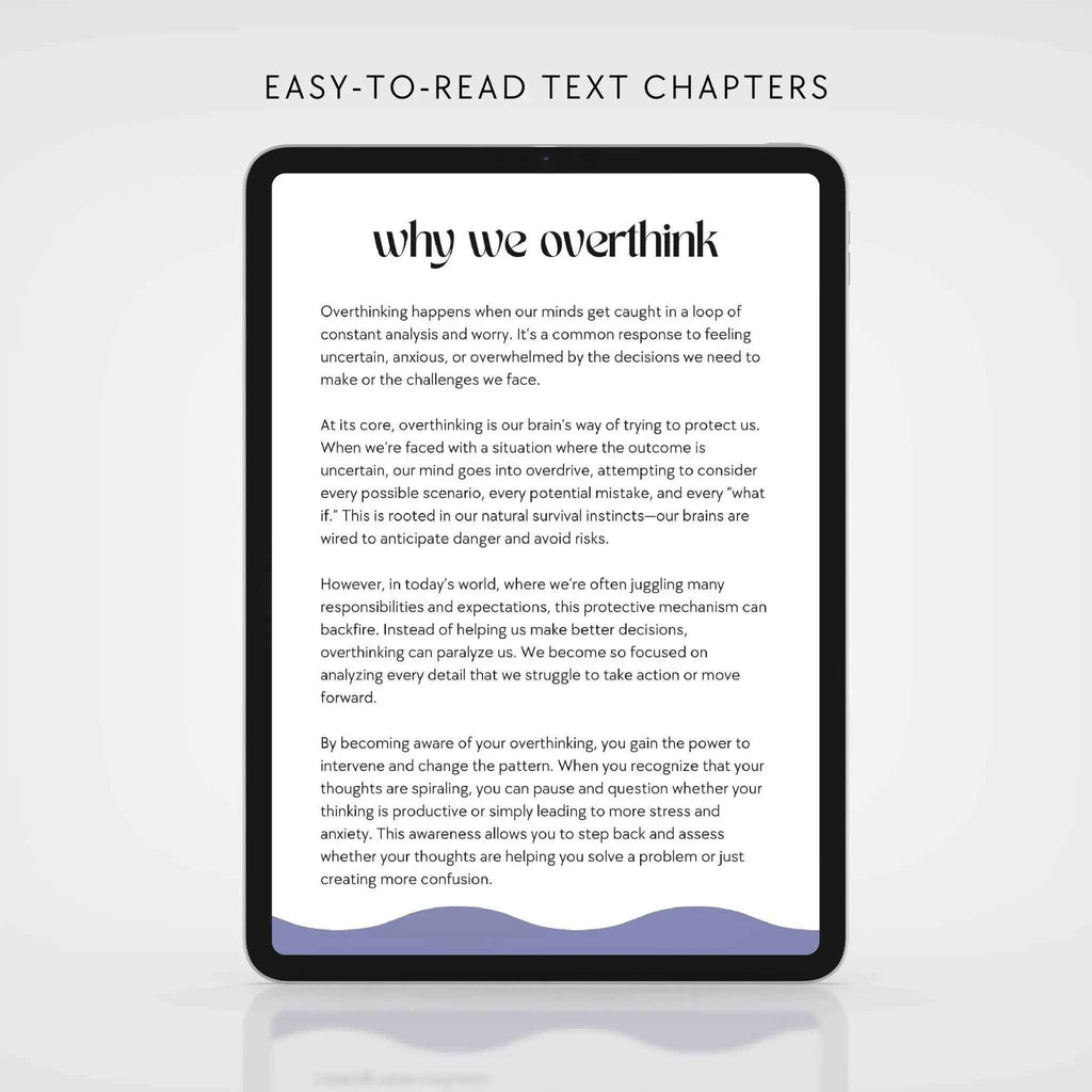 The Overthinking Digital Workbook
