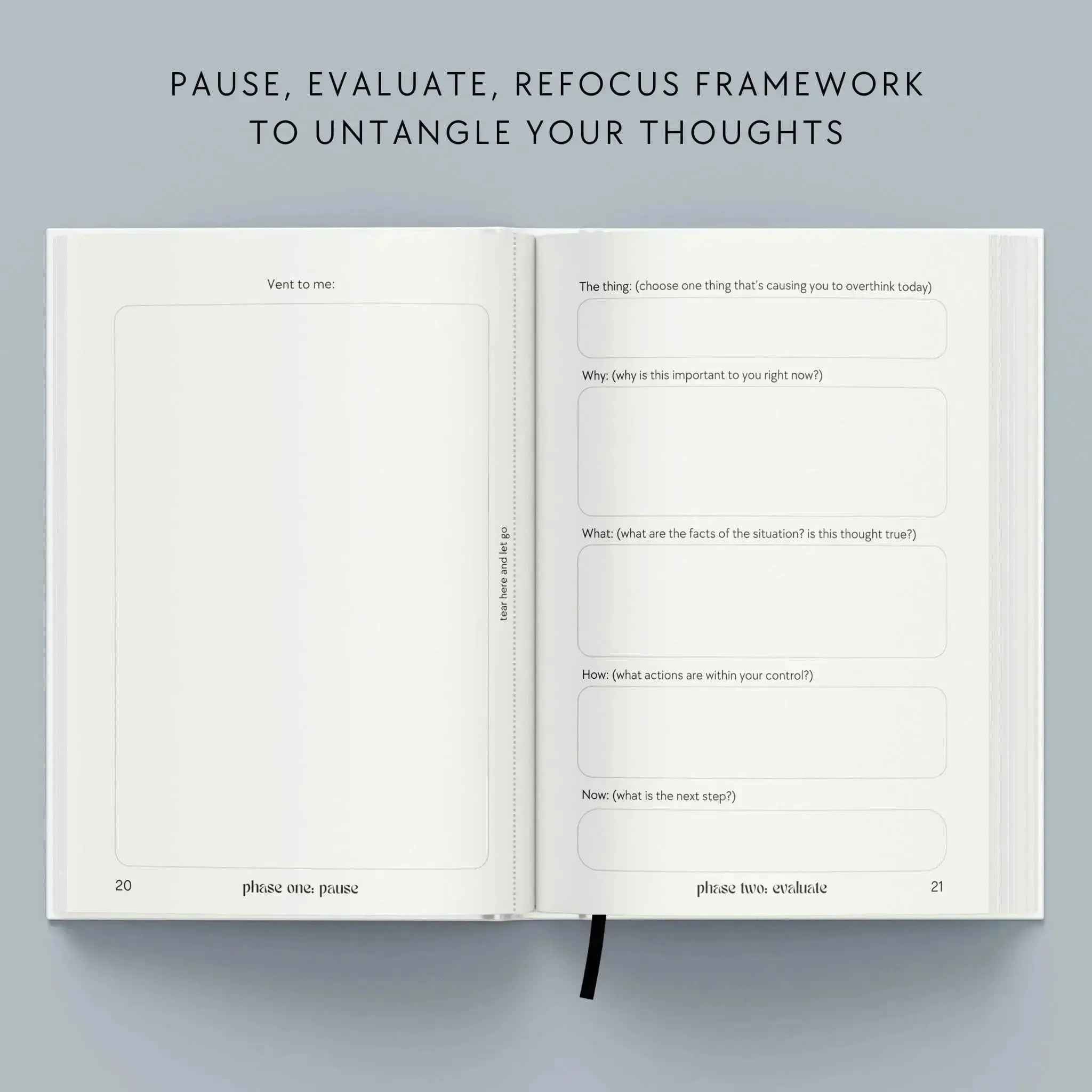 The Overthinking Guided Journal