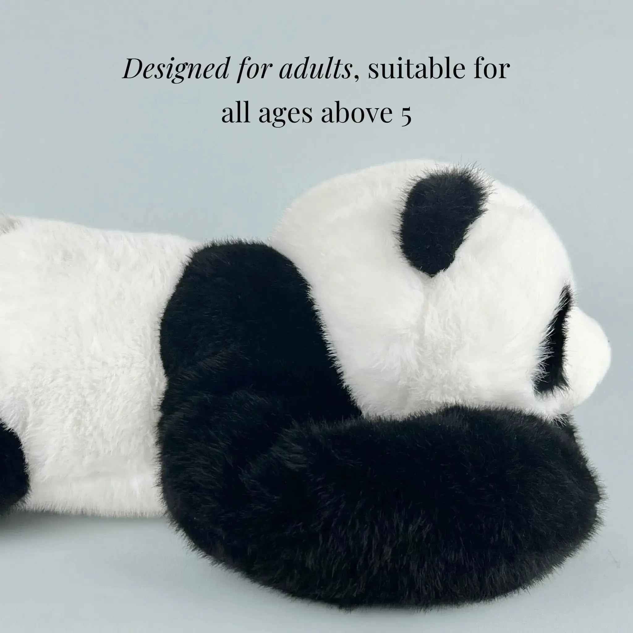 Pookie the Panda Weighted Animal for Valentine's Day