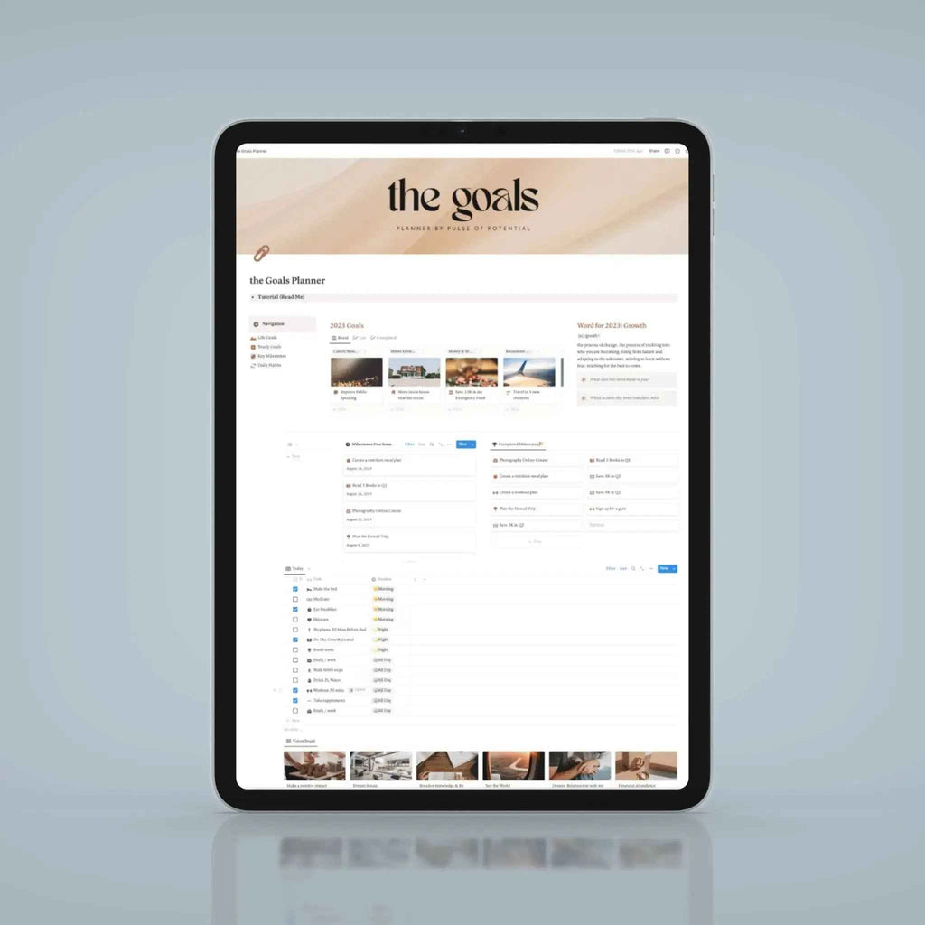 Free Gift: 2025 Goals Planner ($24)