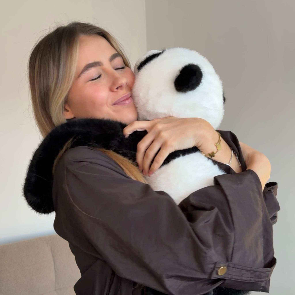 Pookie the Panda Weighted Animal for Valentine's Day