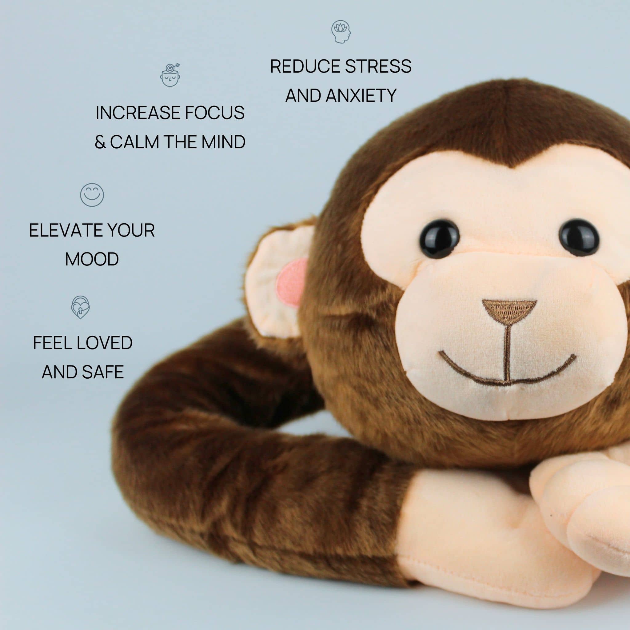 Marty the Monkey Weighted Animal
