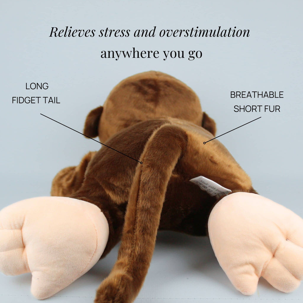 Marty the Monkey Weighted Animal