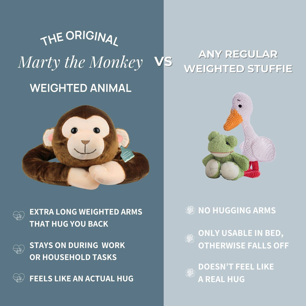 Marty the Monkey Weighted Animal