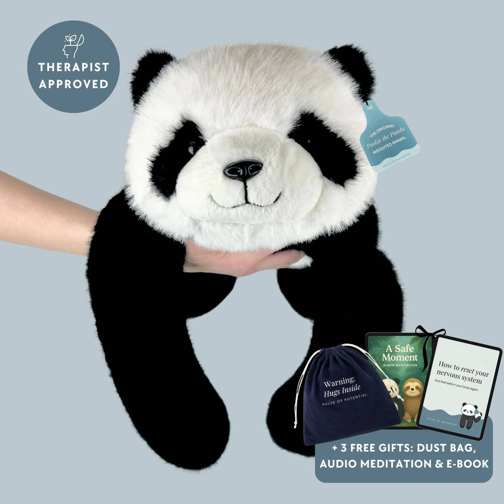 Pookie the Panda Weighted Animal