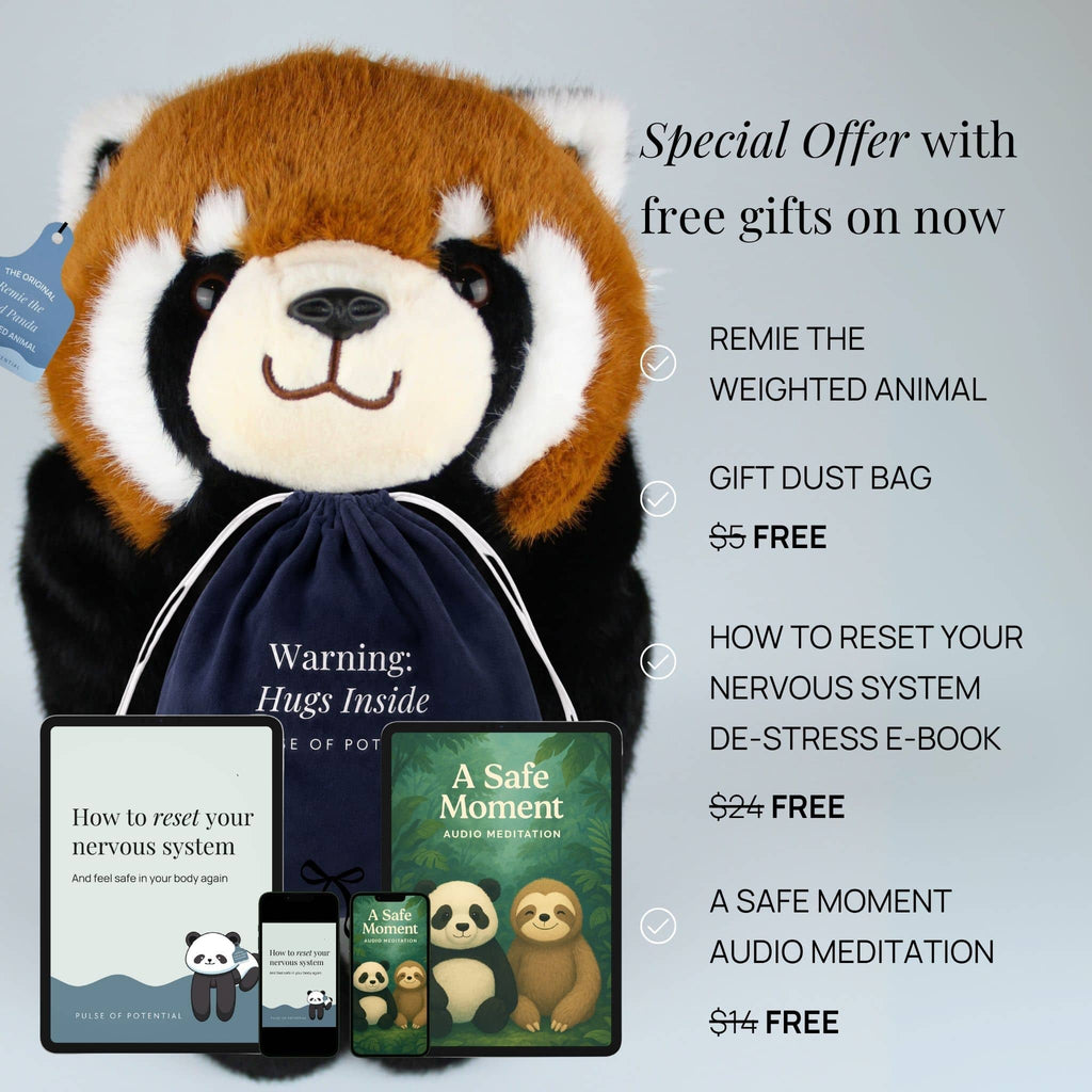 Remie the Red Panda Weighted Animal