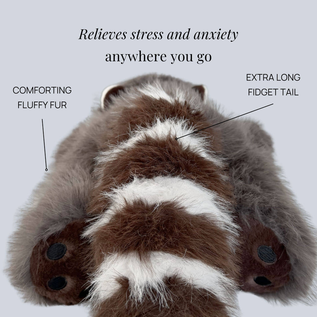 Rockie the Raccoon Weighted Animal